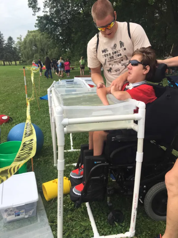 day camp volunteers